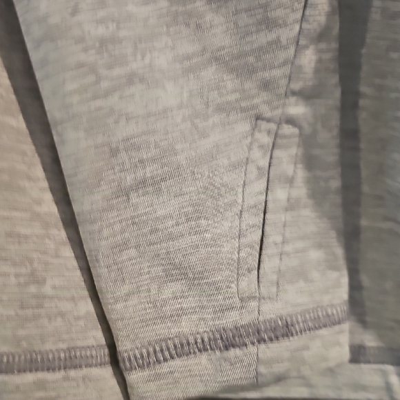 All in Motion Blue Long Sleeve Tee Soft Knit Crew Neck - Picture 3 of 4